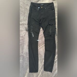 Men's Black Cargo Pants- Brand name THRT